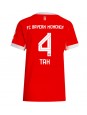 Billige Bayern Munich Jonathan Tah #4 Hjemmedrakt Dame 2025-26 Kortermet